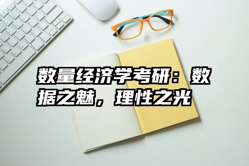 数量经济学考研：数据之魅，理性之光