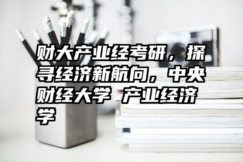 财大产业经考研，探寻经济新航向，中央财经大学 产业经济学