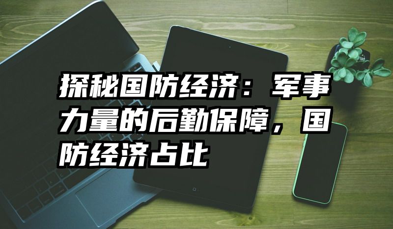 探秘国防经济：军事力量的后勤保障，国防经济占比