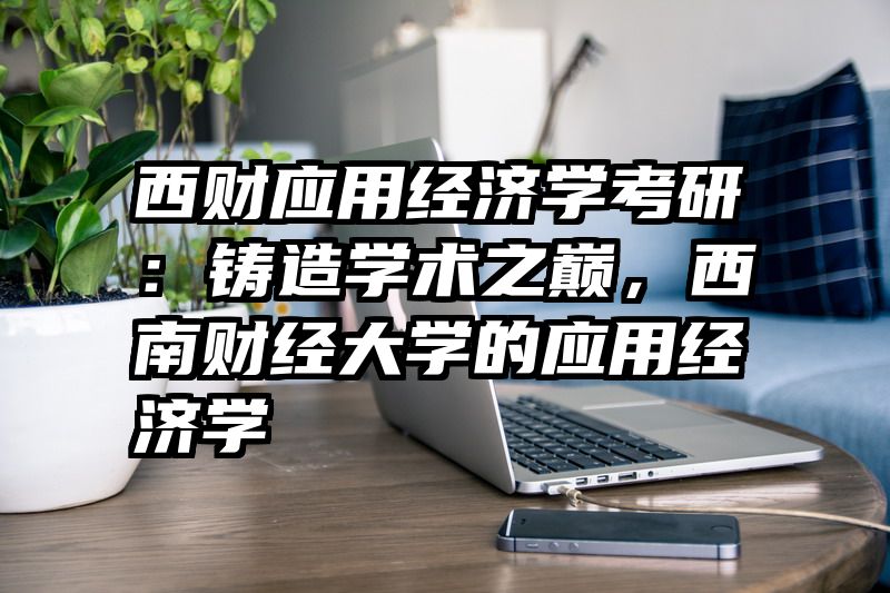 西财应用经济学考研：铸造学术之巅，西南财经大学的应用经济学