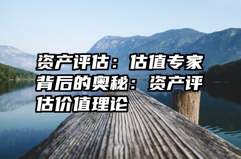 资产评估：估值专家背后的奥秘：资产评估价值理论