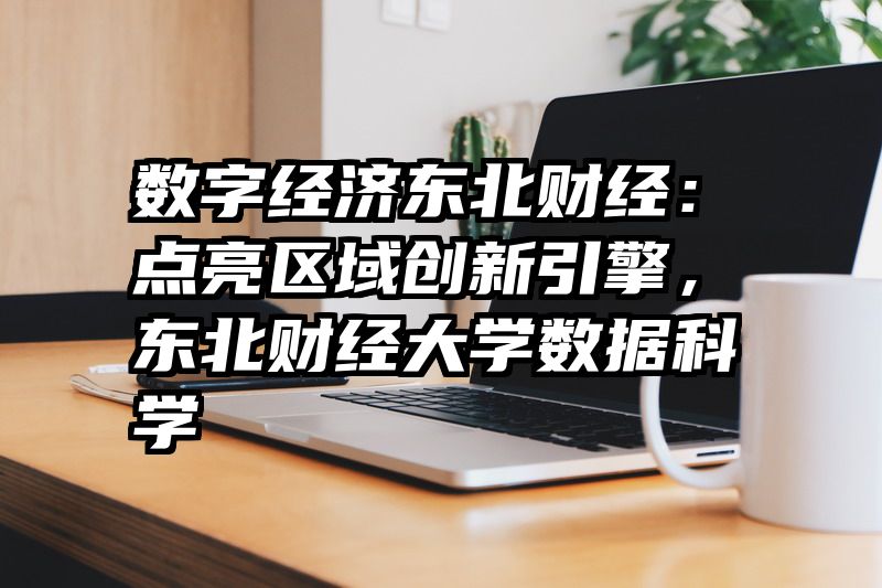 数字经济东北财经：点亮区域创新引擎，东北财经大学数据科学