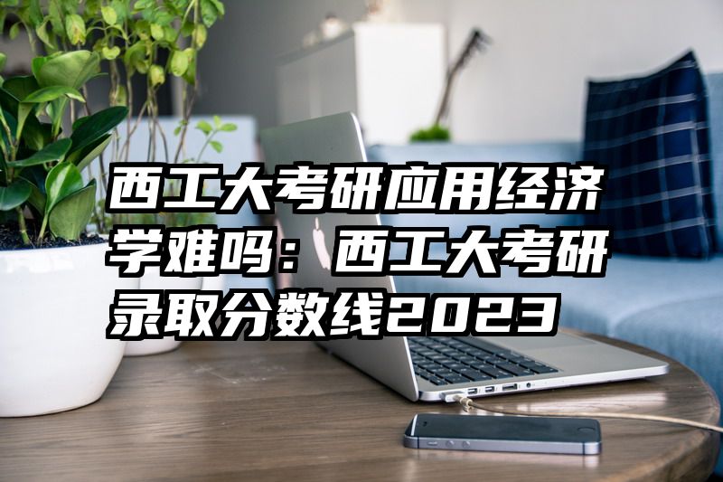 西工大考研应用经济学难吗：西工大考研录取分数线2023