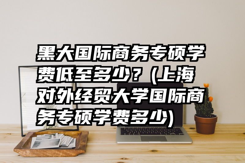 黑大国际商务专硕学费低至多少？(上海对外经贸大学国际商务专硕学费多少)