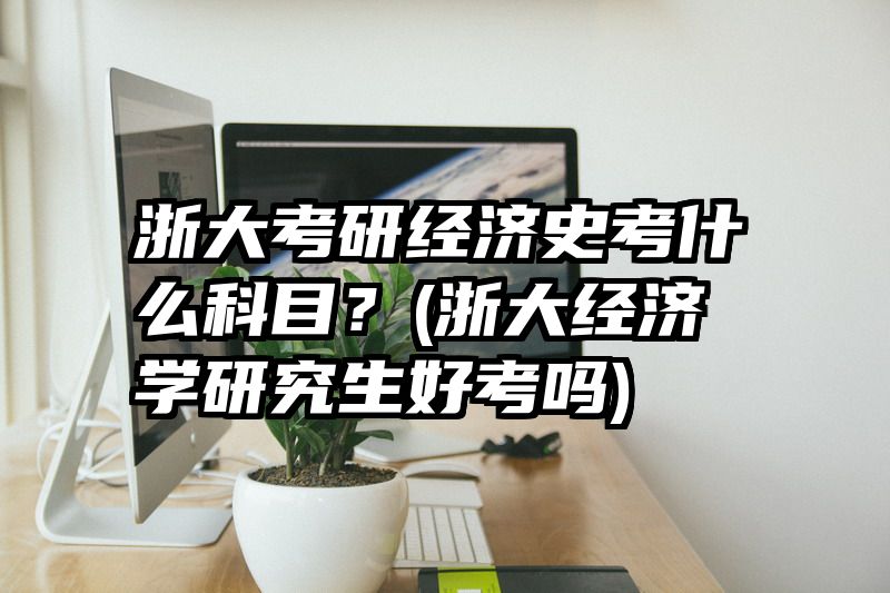 浙大考研经济史考什么科目？(浙大经济学研究生好考吗)