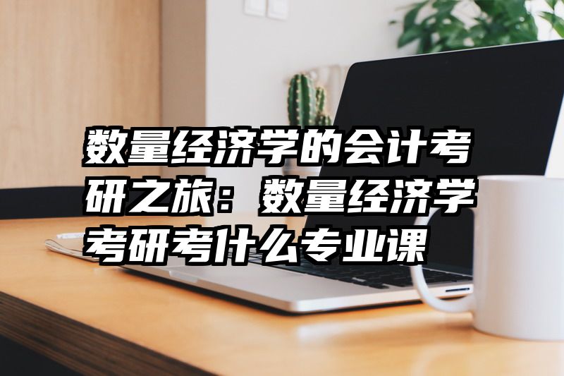 数量经济学的会计考研之旅：数量经济学考研考什么专业课