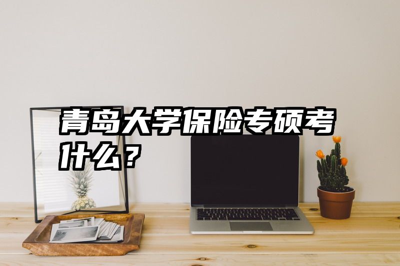 青岛大学保险专硕考什么？