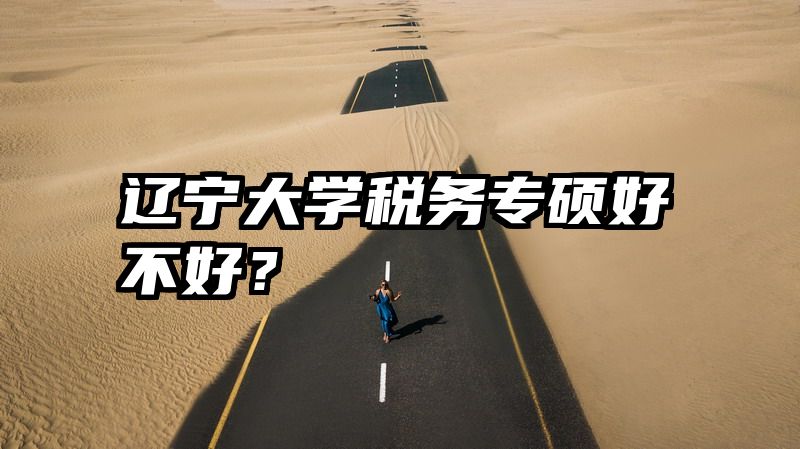 辽宁大学税务专硕好不好？